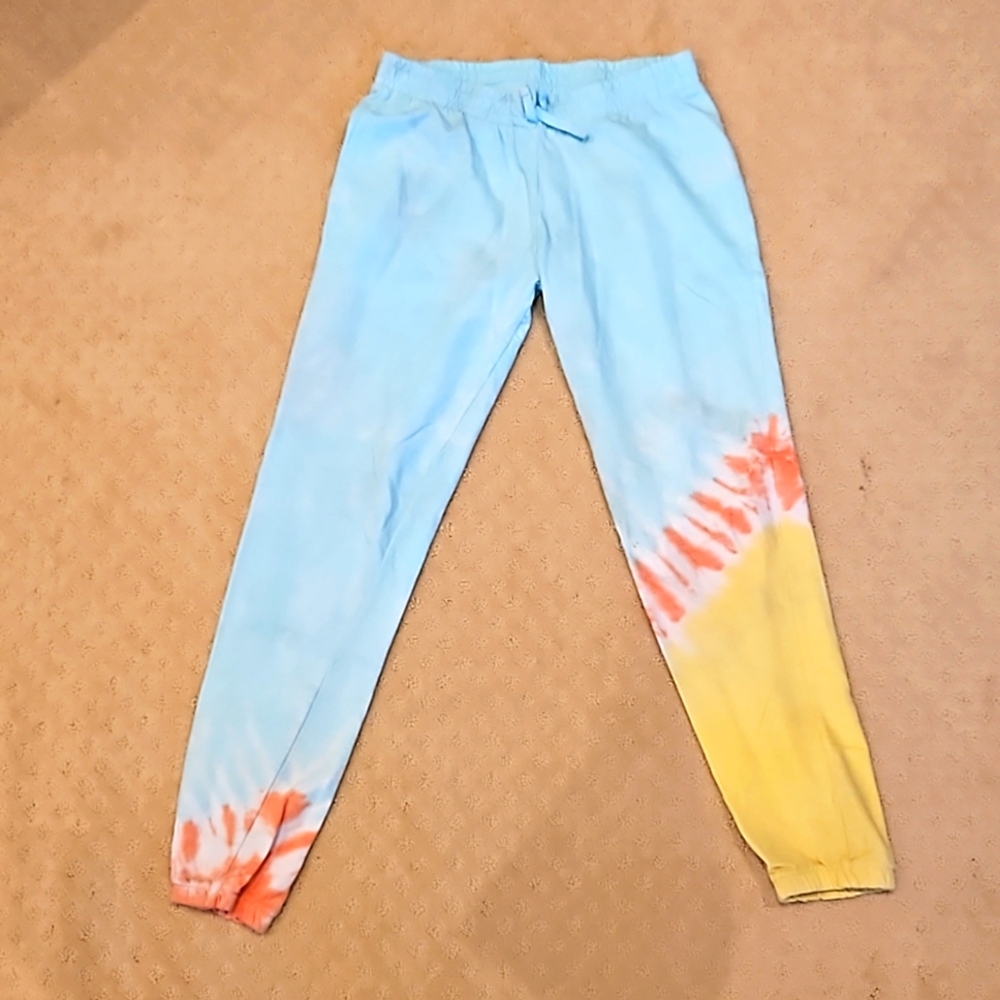 Girls Sweet Butterfly Sweat Pants
